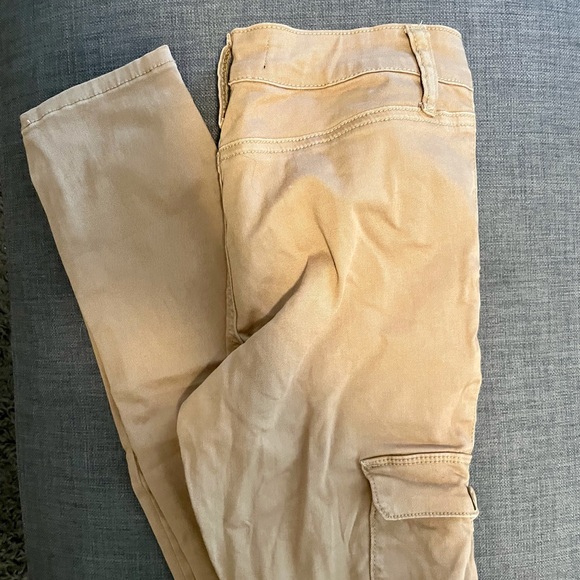 Ashley Mason skinny cargo pants - khaki - s5 - Picture 3 of 4